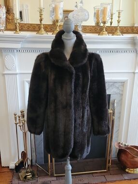 Vintage 70s/80s Faux Fur Coat